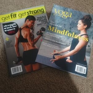 Fitness and Yoga Magazine Set